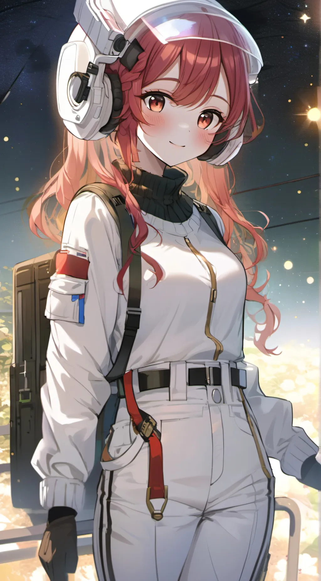 ai character: Ms Dig Dug background