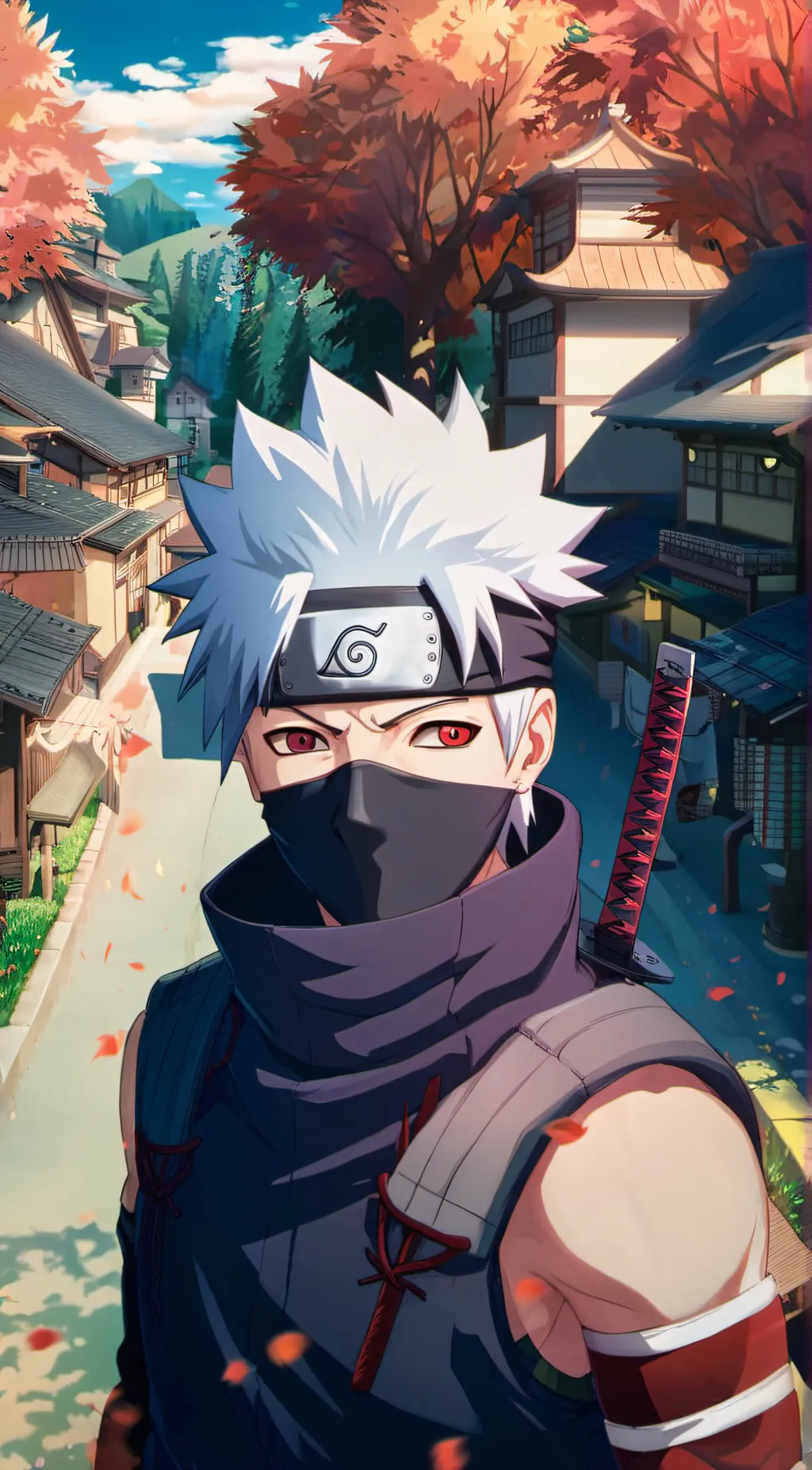 ai character: Kakashi background