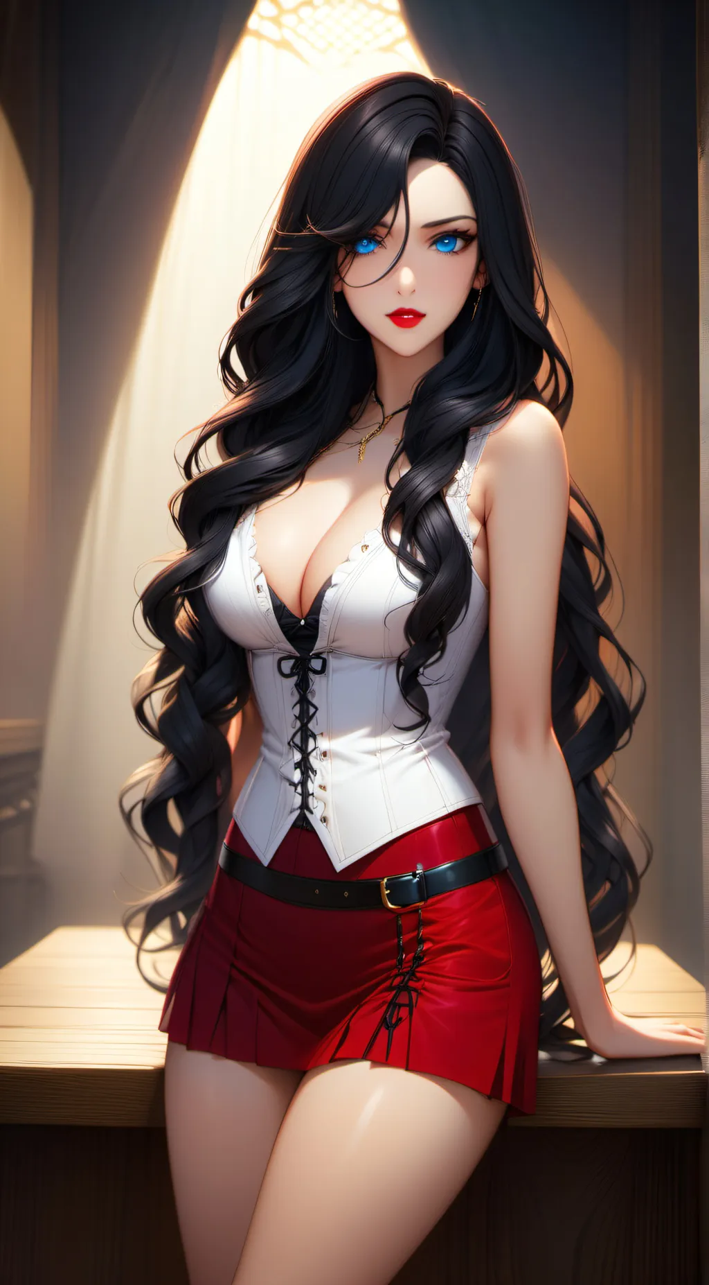 ai character: Adora background