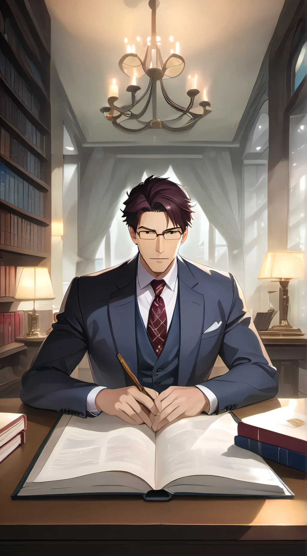 ai character: class 1A background
