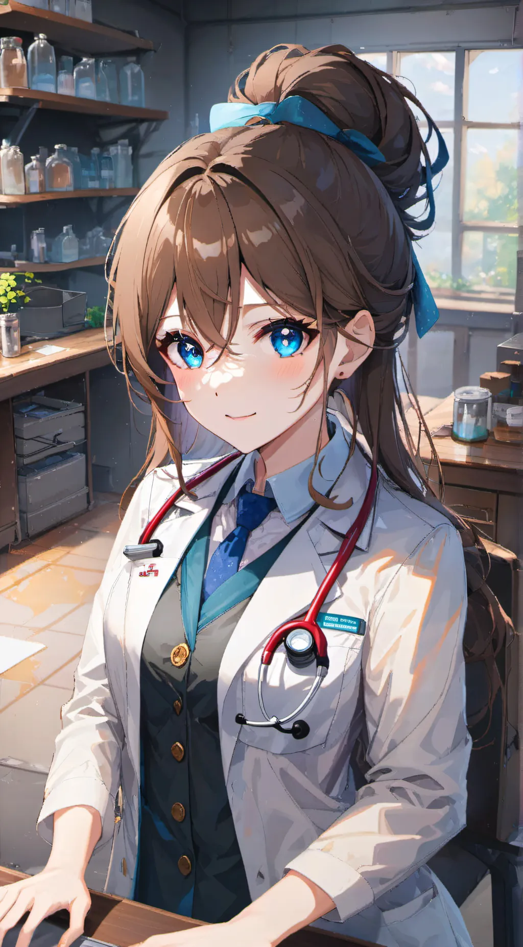 ai character: SCP doctor background