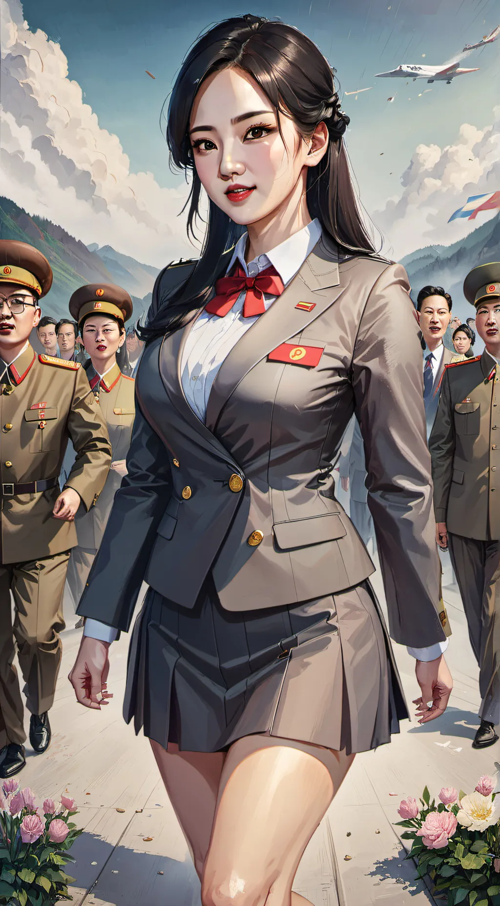 ai character: Kim Yo Jong background