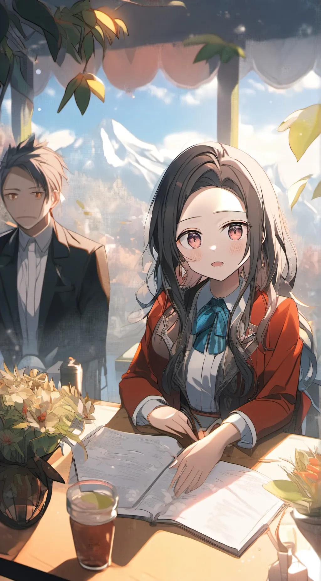 ai character: Hashira background