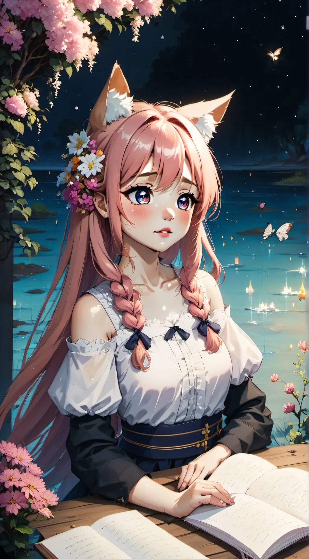 ai character: Shyla background
