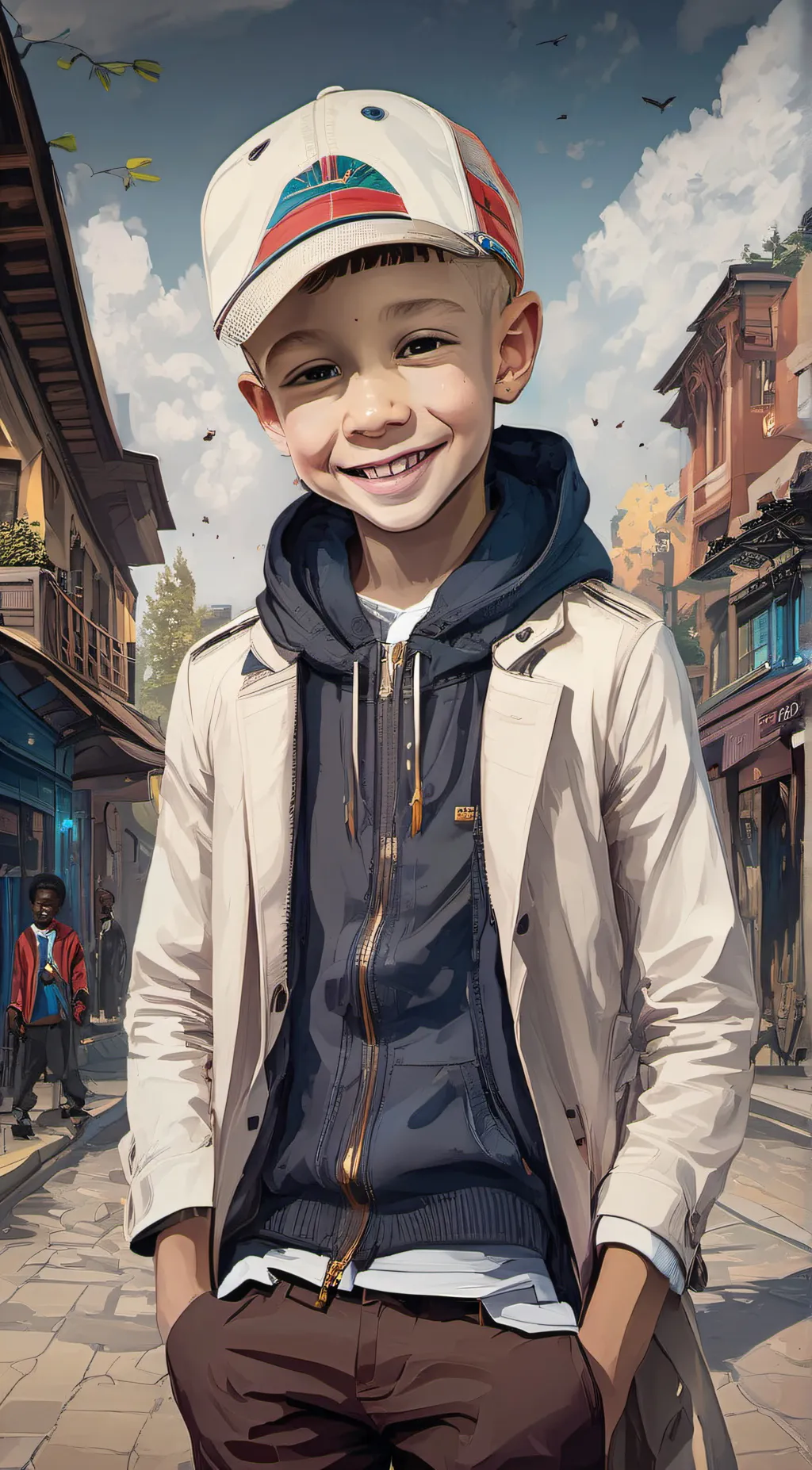ai character: Hayze background