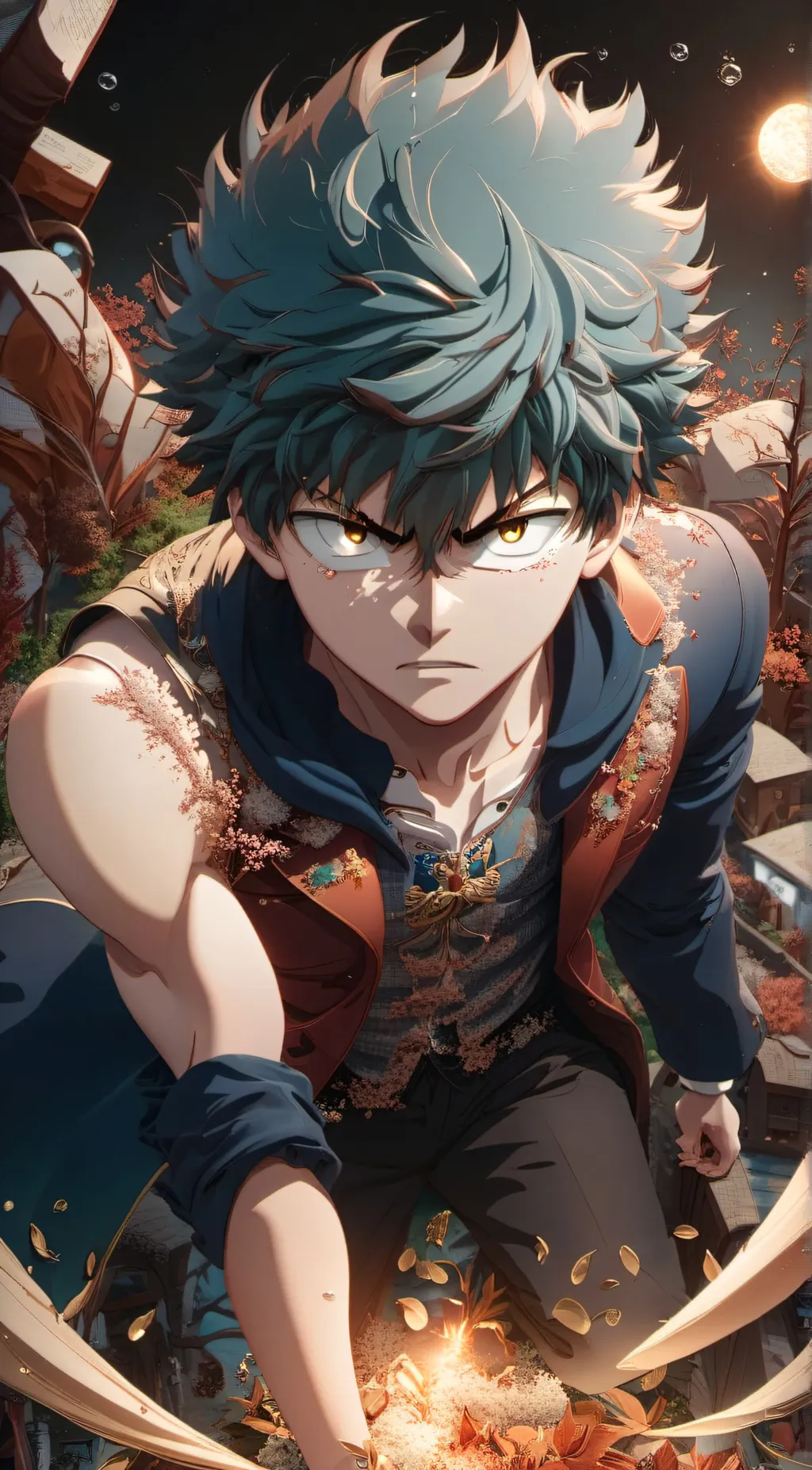 ai character: bakugo and y/n background