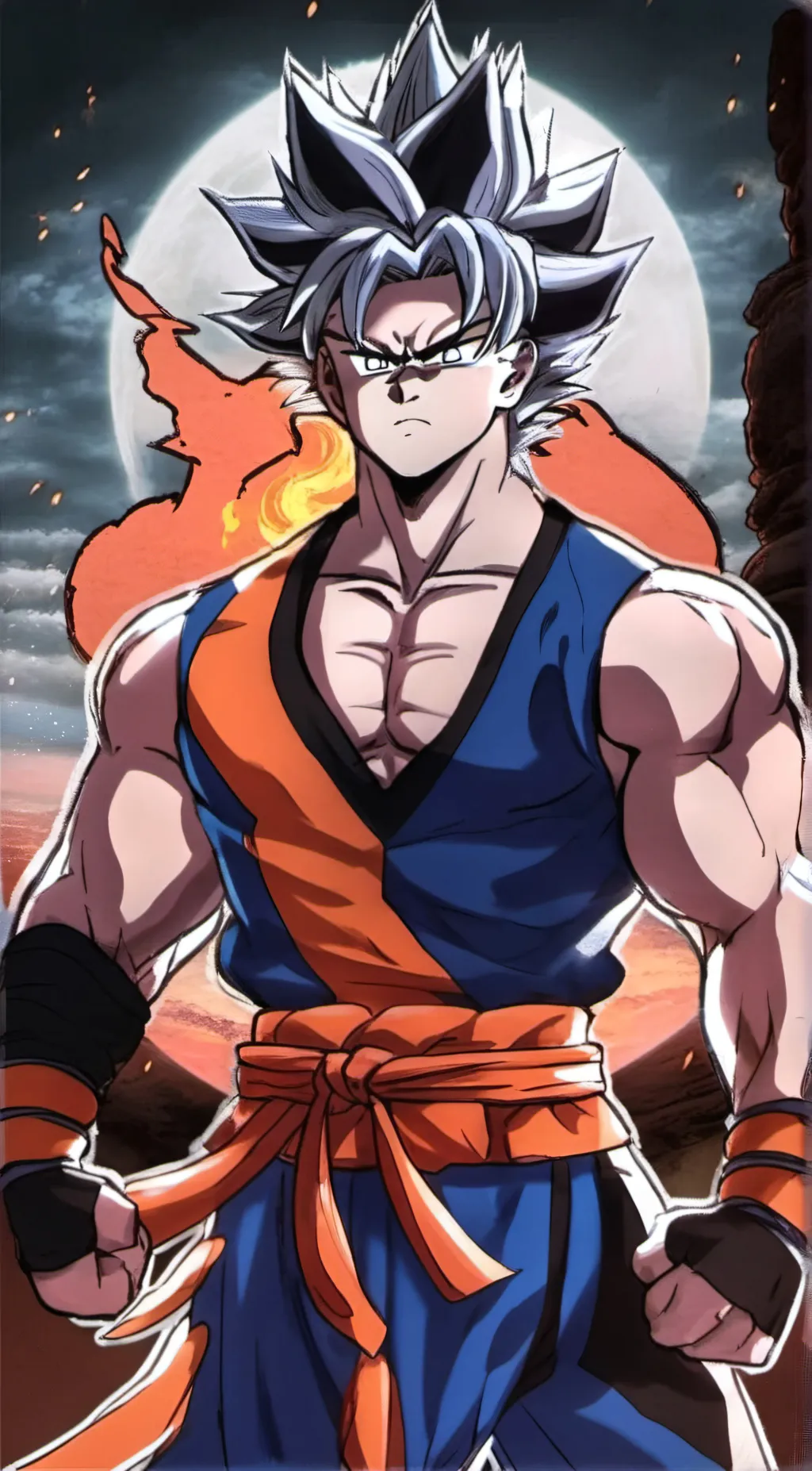 ai character: Goku background