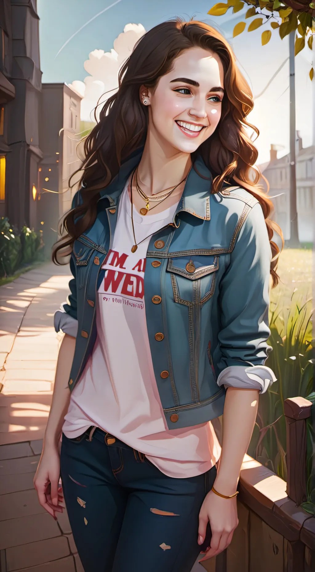 ai character: Samantha Larusso background