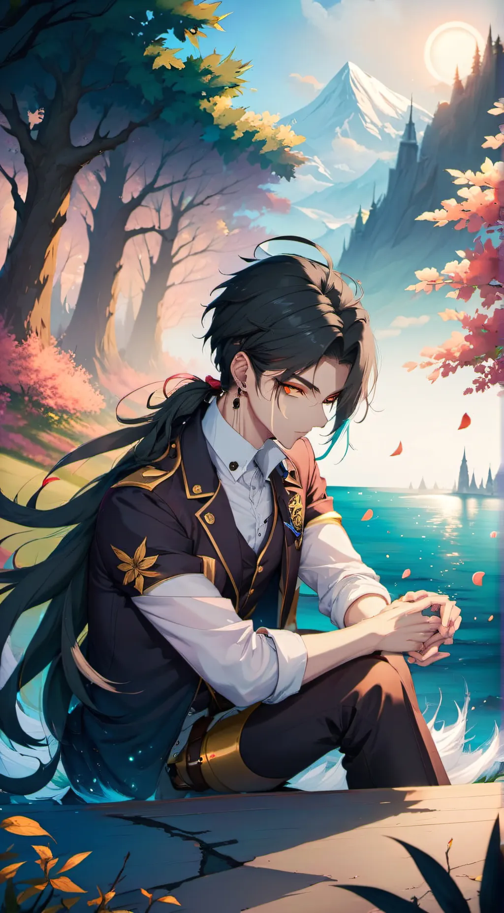 ai character: Xavier  background