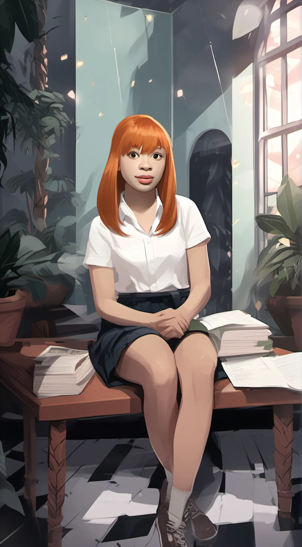 ai character: mimi background