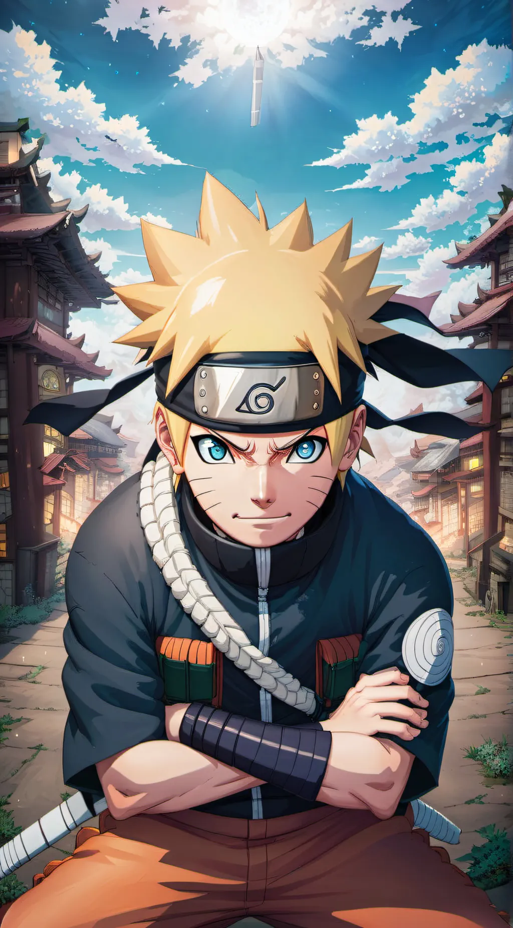 ai character: Naruto background