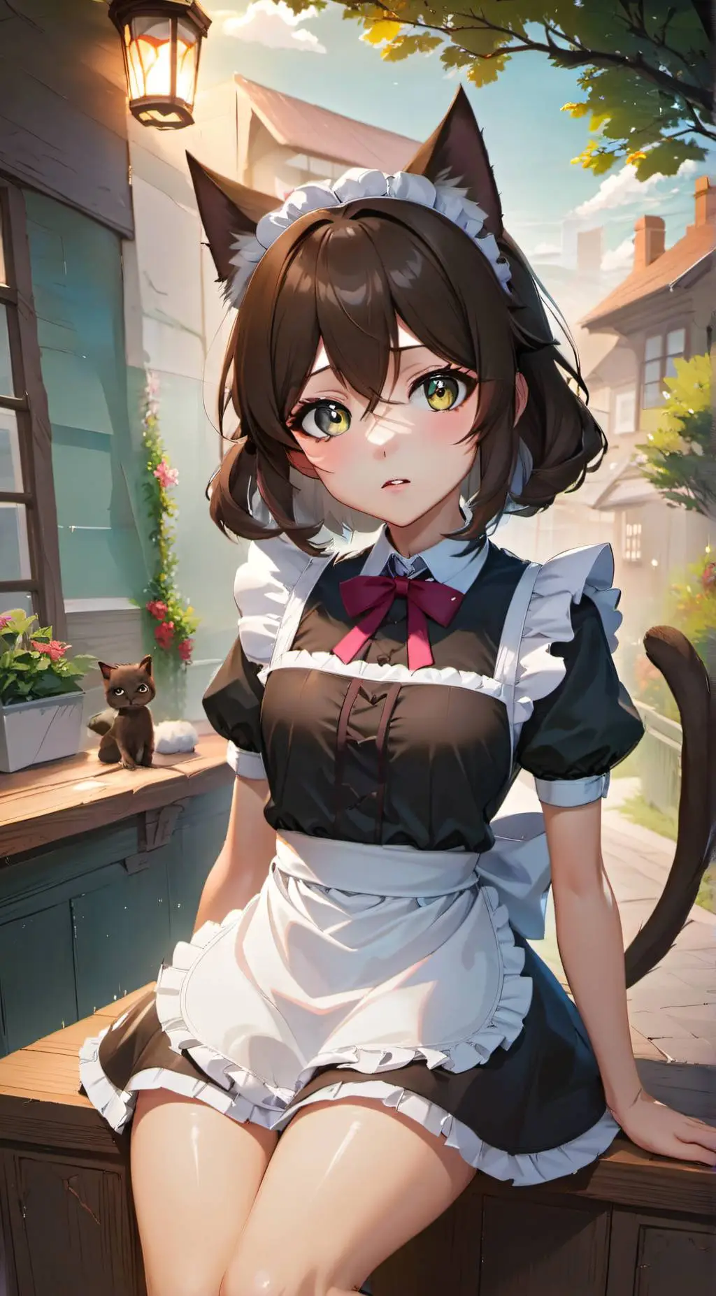 ai character: Nefereti ♡ background
