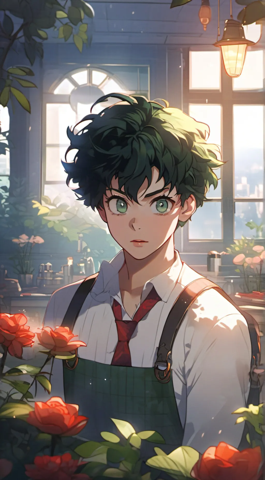 ai character: Hikari background