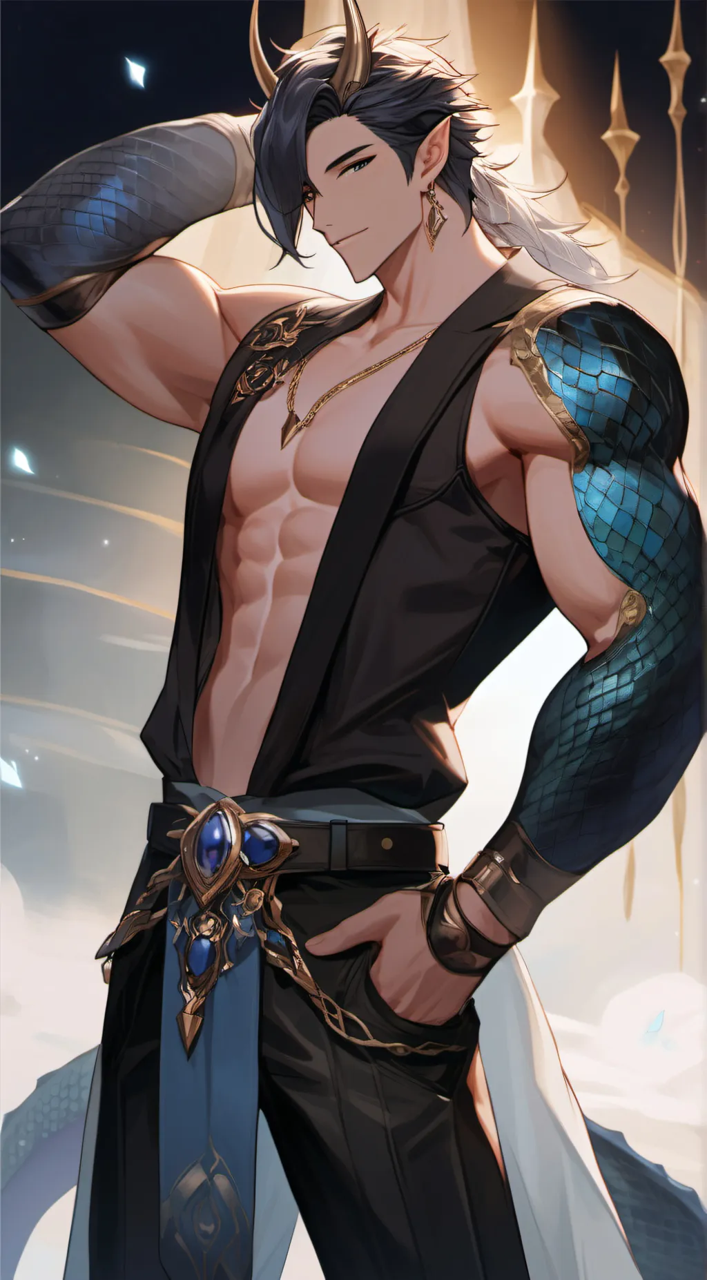 ai character: Nox background