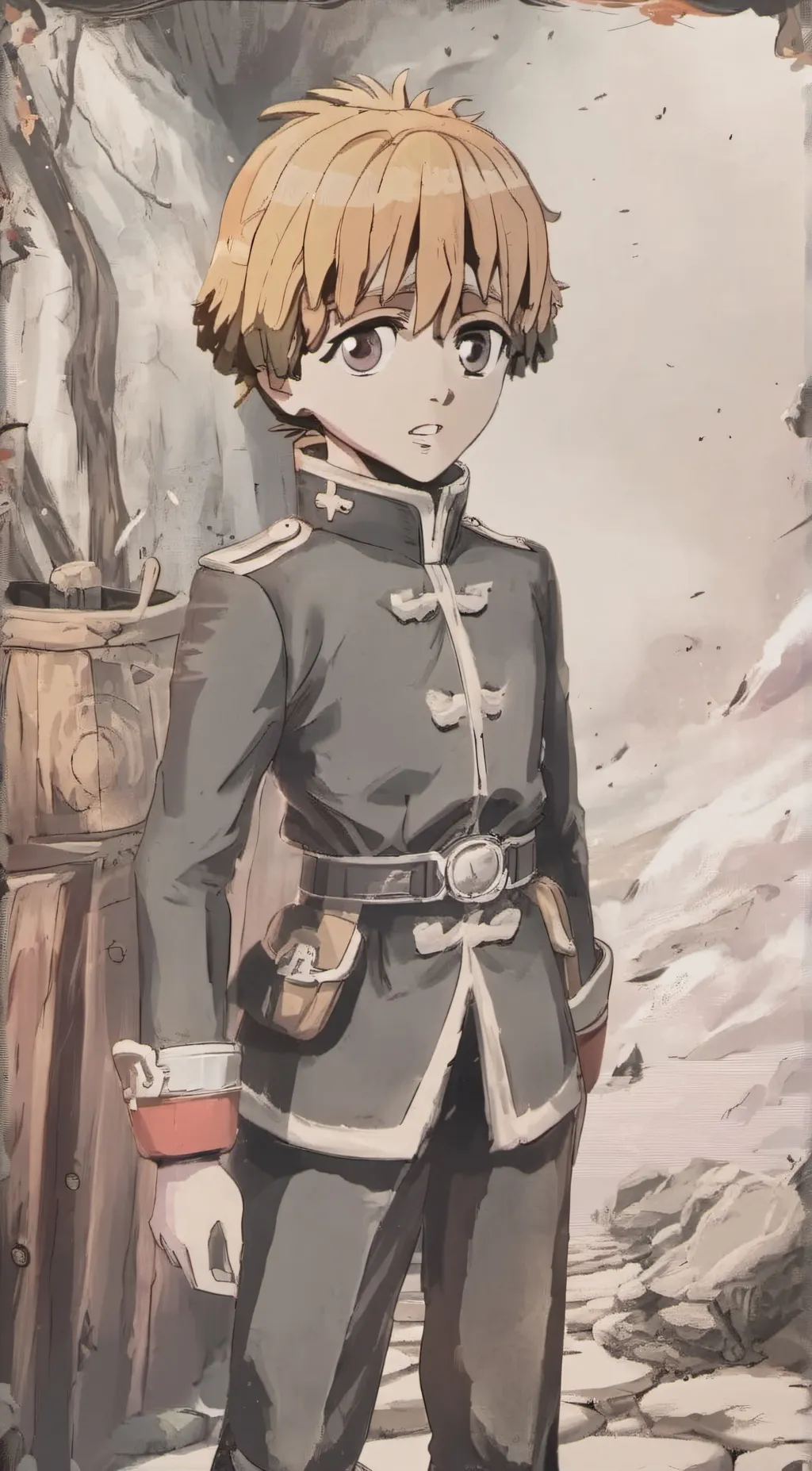 ai character: zen zen background