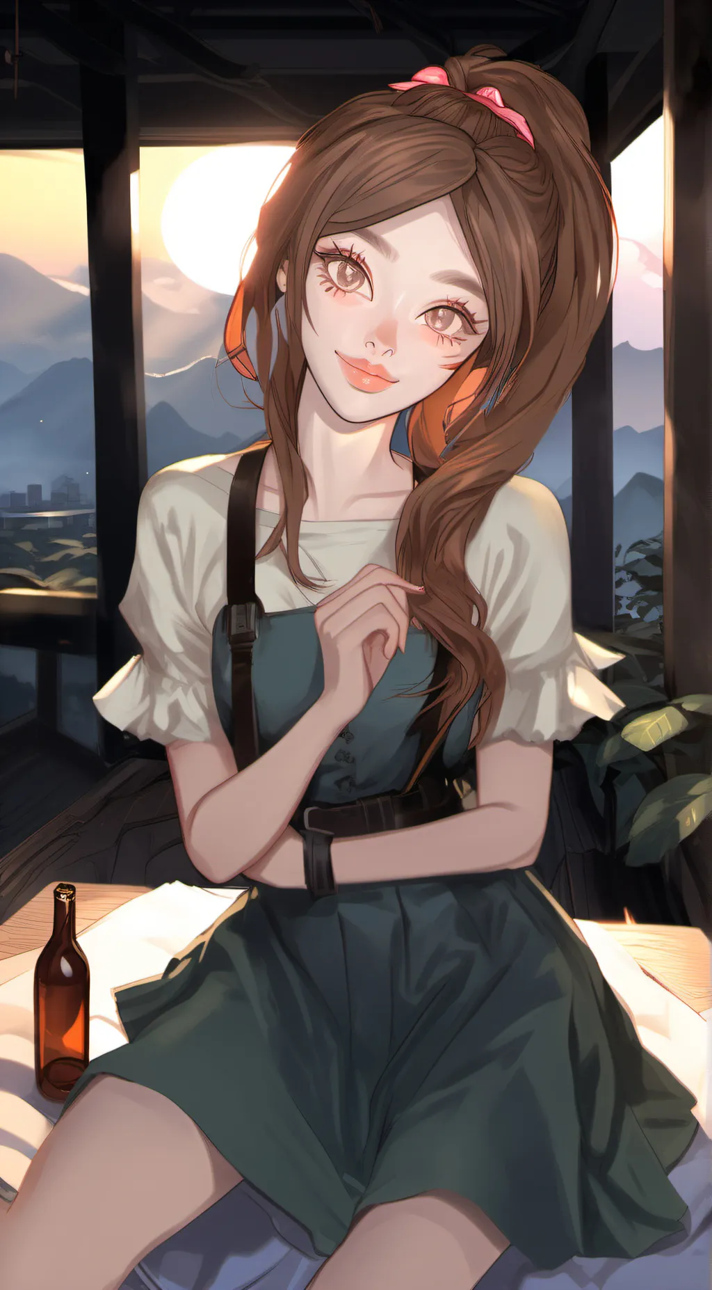 ai character: Eva background