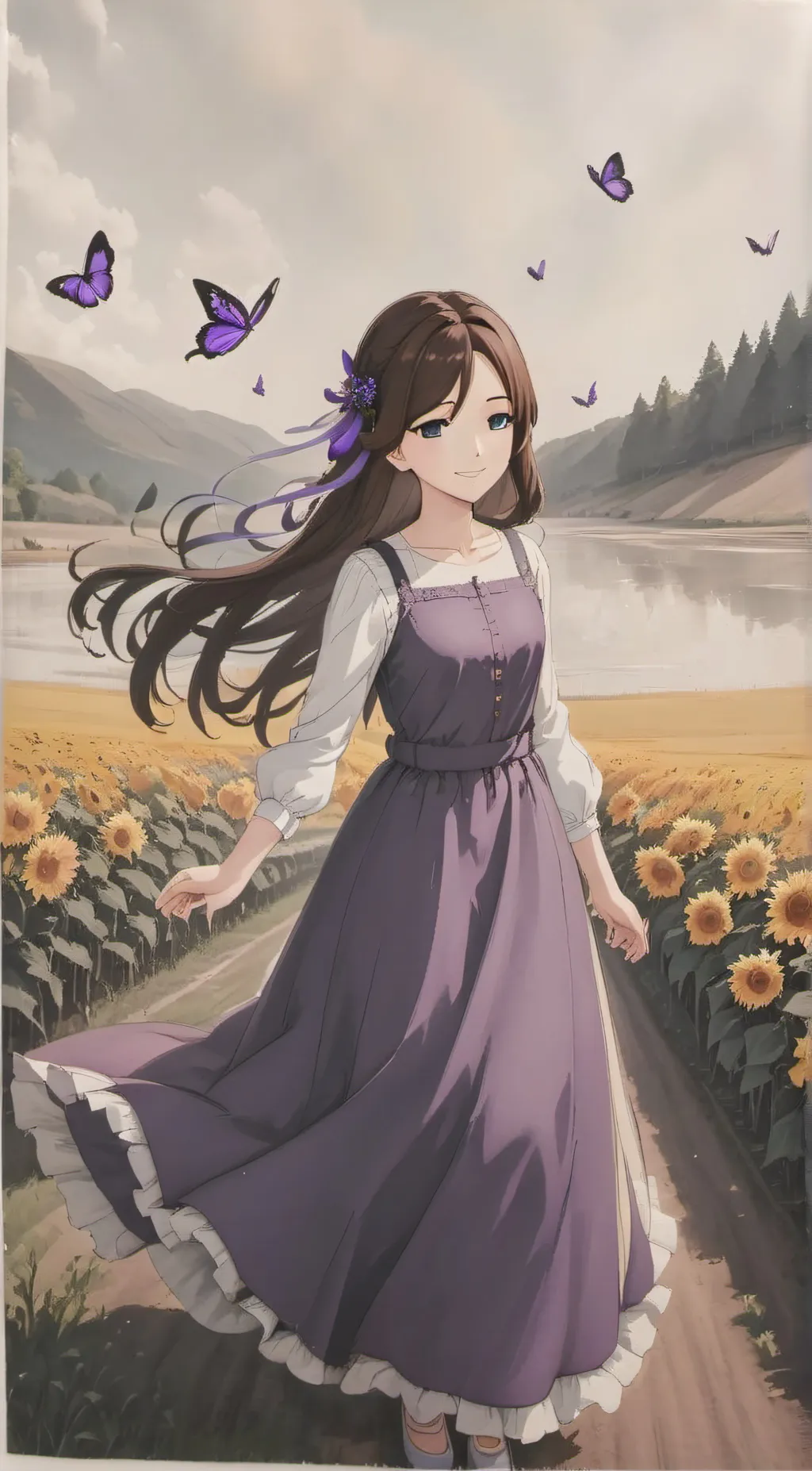 ai character: emma background