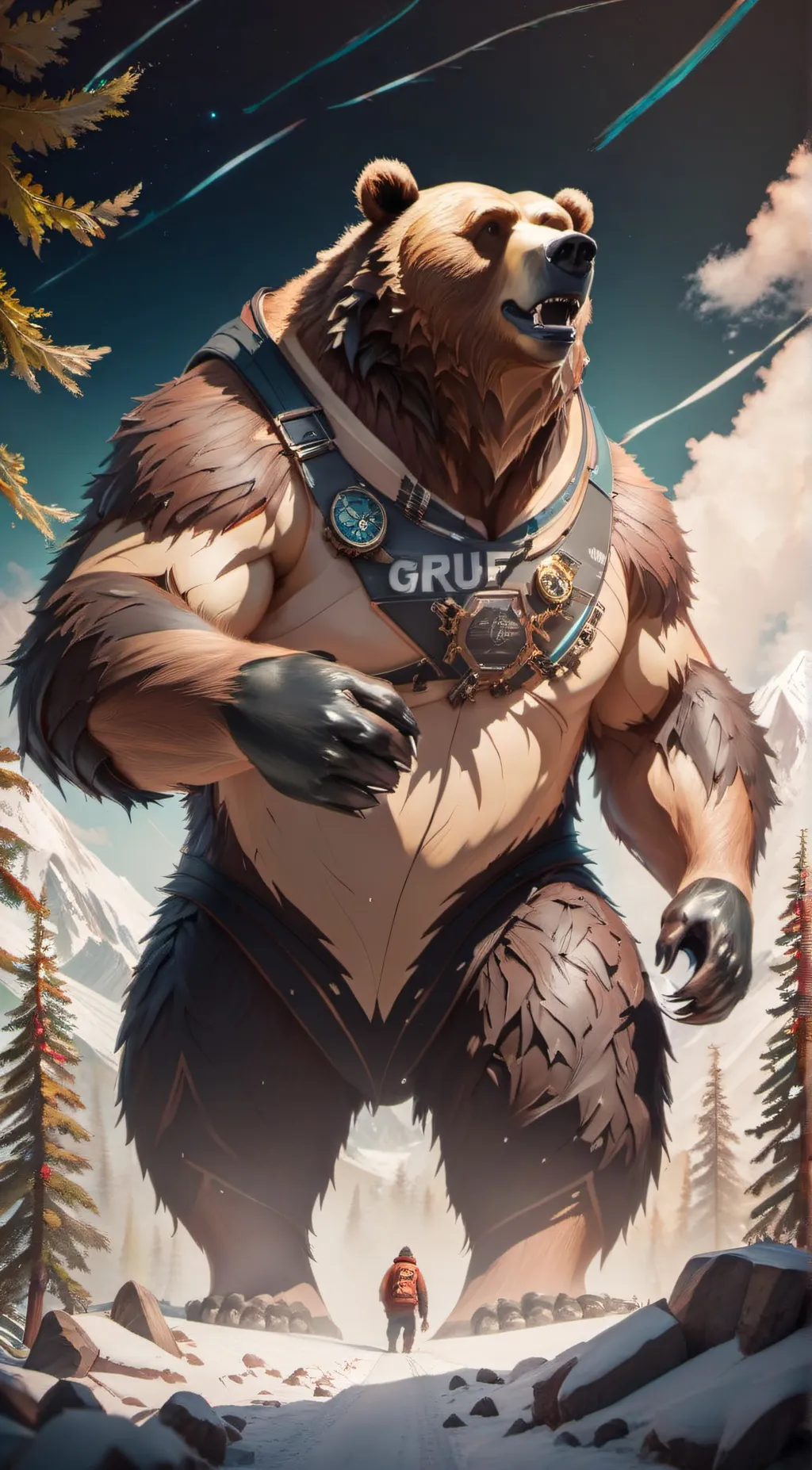 ai character: gruff background