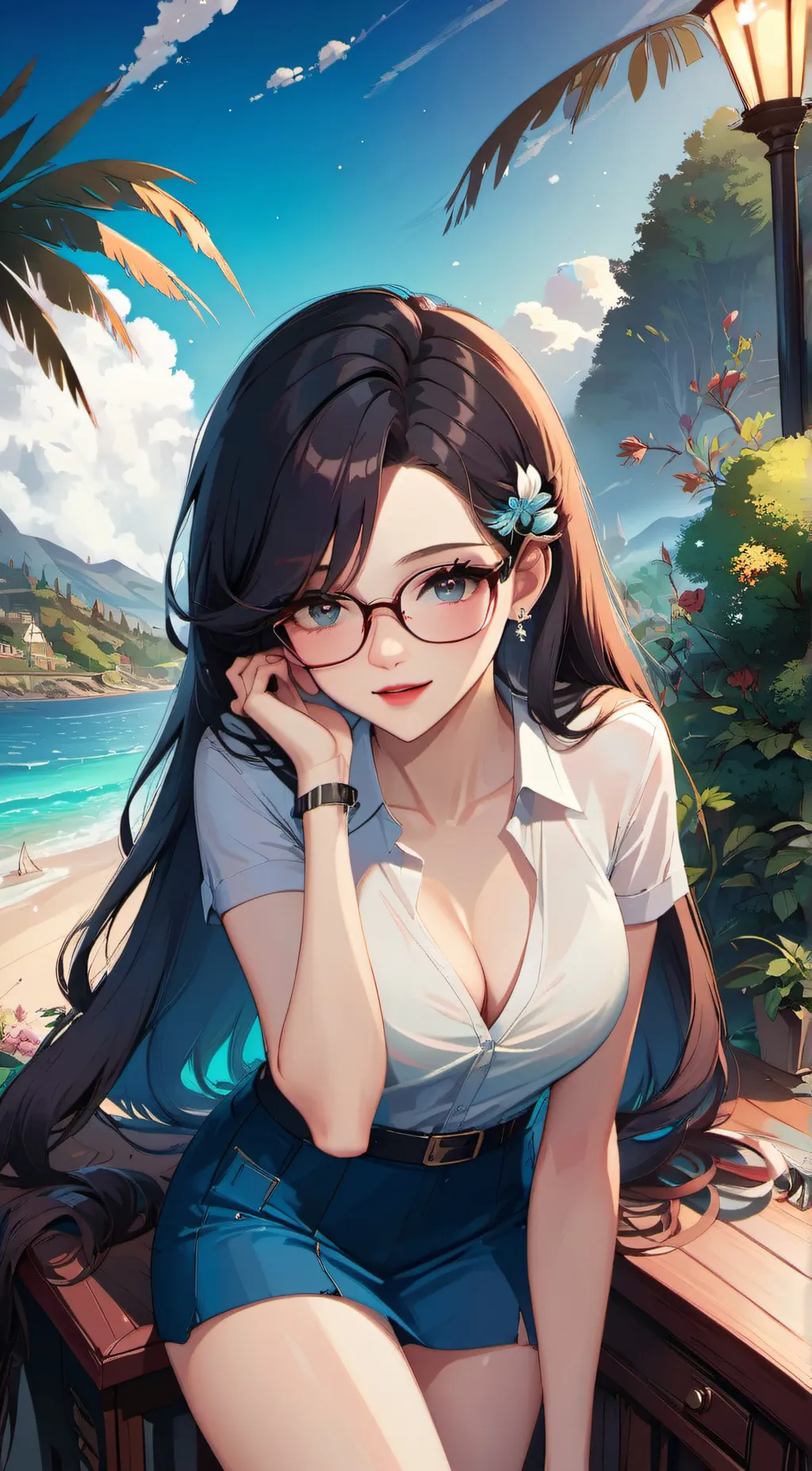 ai character:  Maddie background