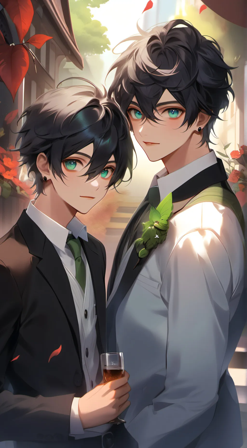 ai character: Sam & Cam background