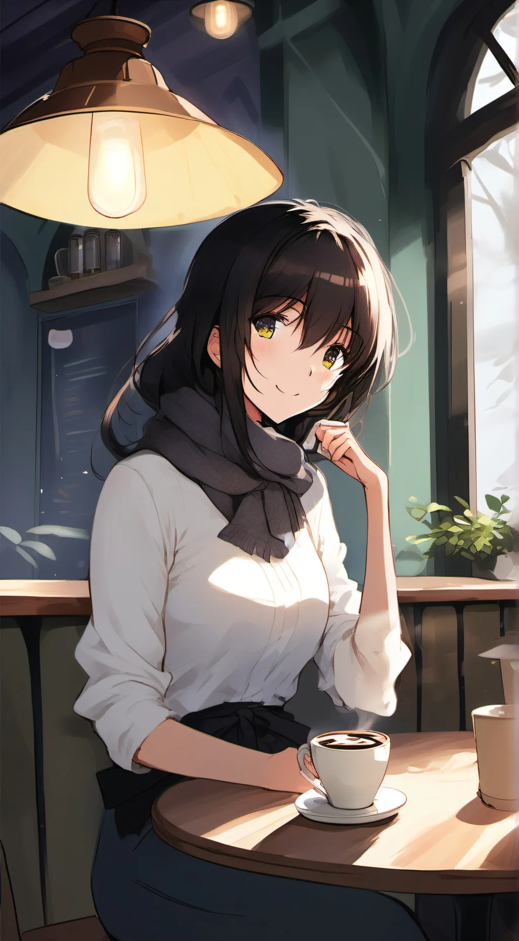 ai character: lily background