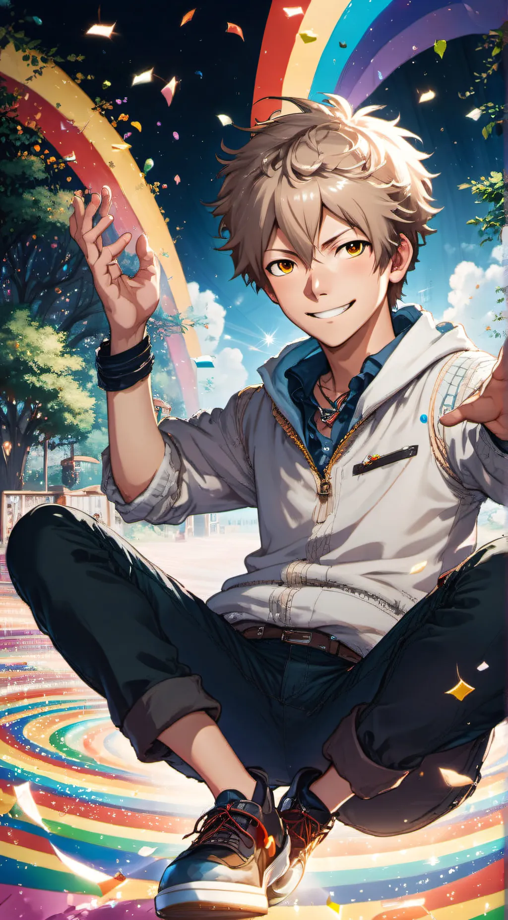 ai character: John background