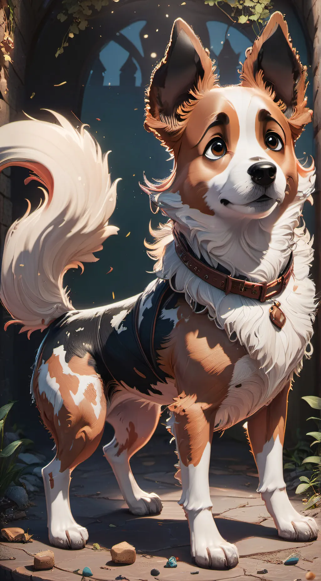 ai character: Bingo background