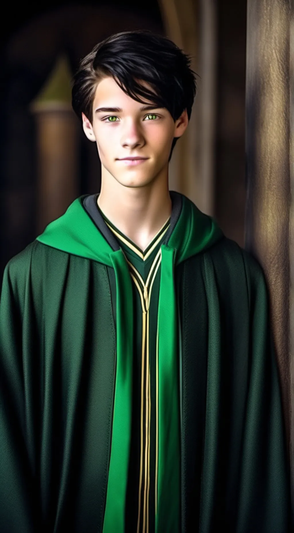 ai character: Young Tom Riddle background