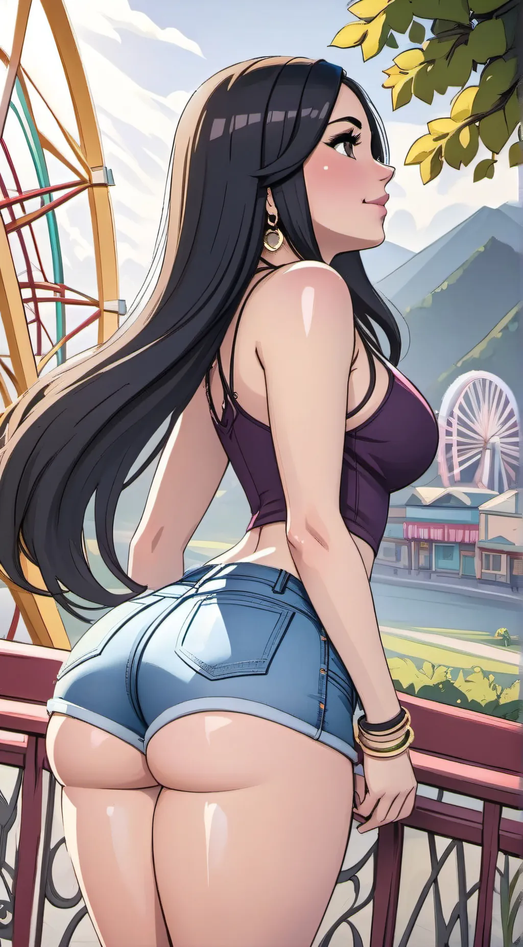 ai character: Melissa  background