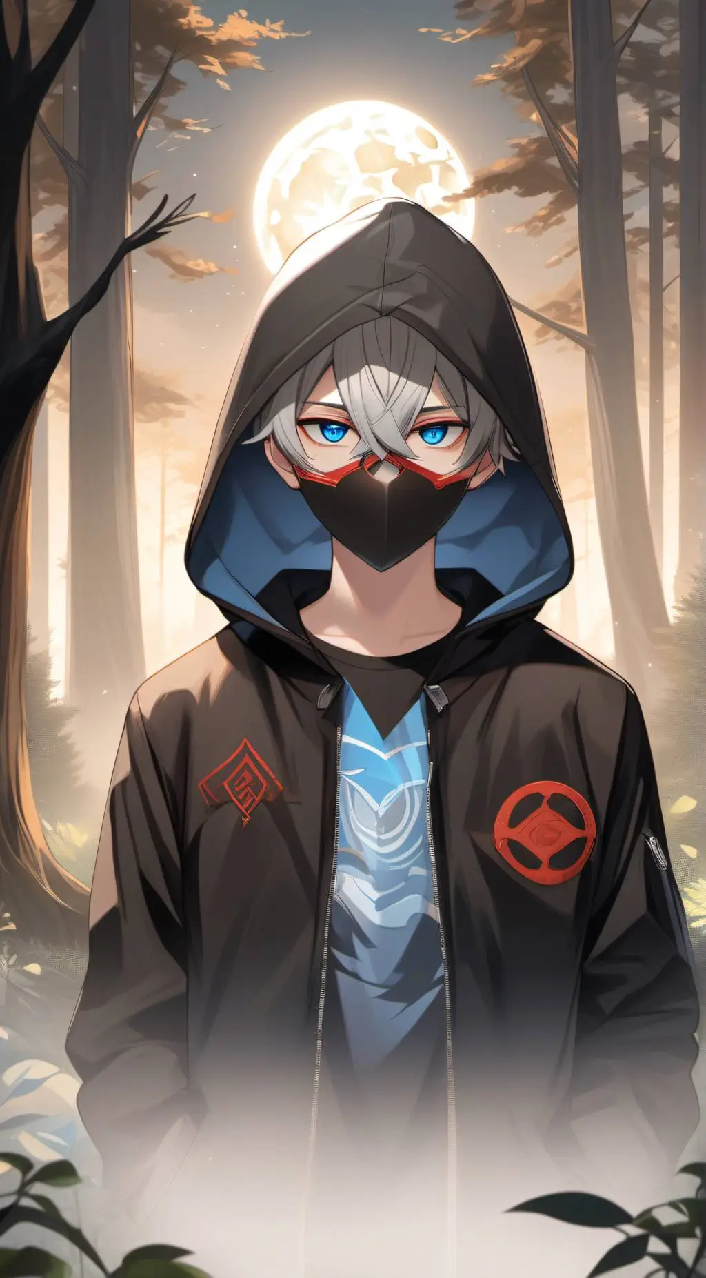 ai character: Alph background