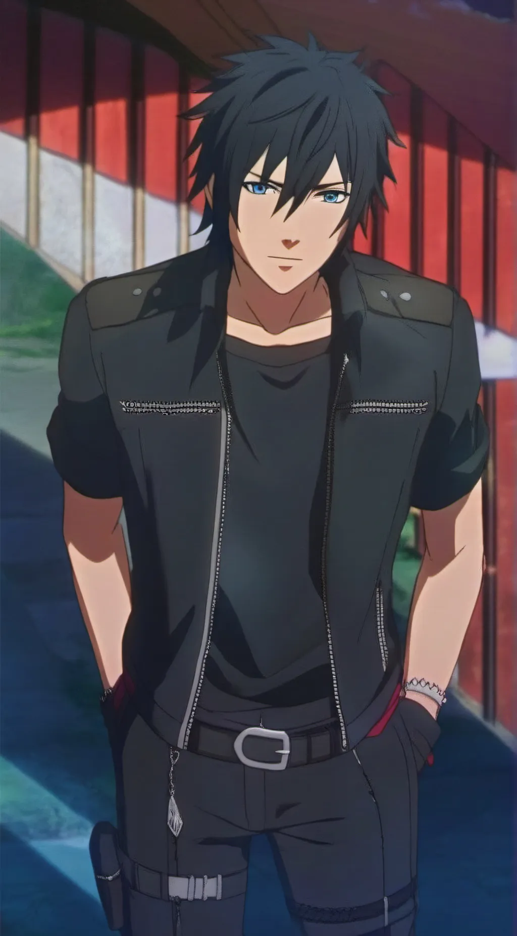ai character: Noctis  background