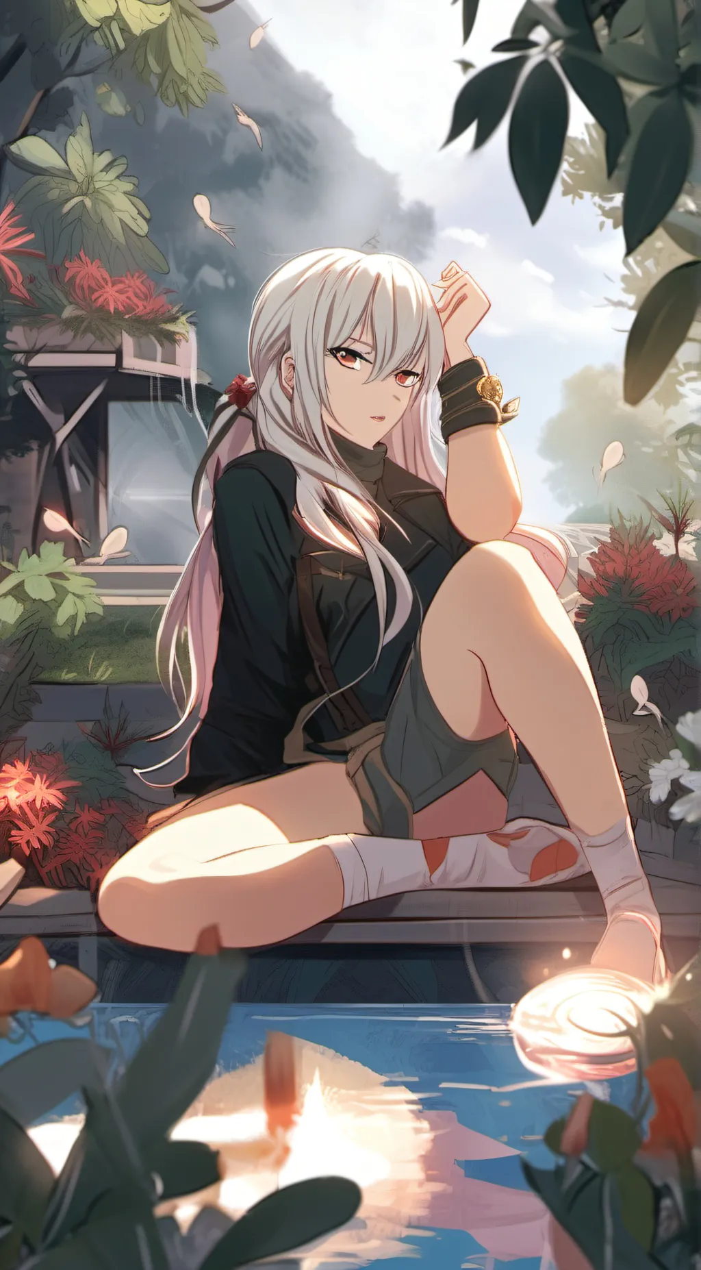 ai character: lilly background