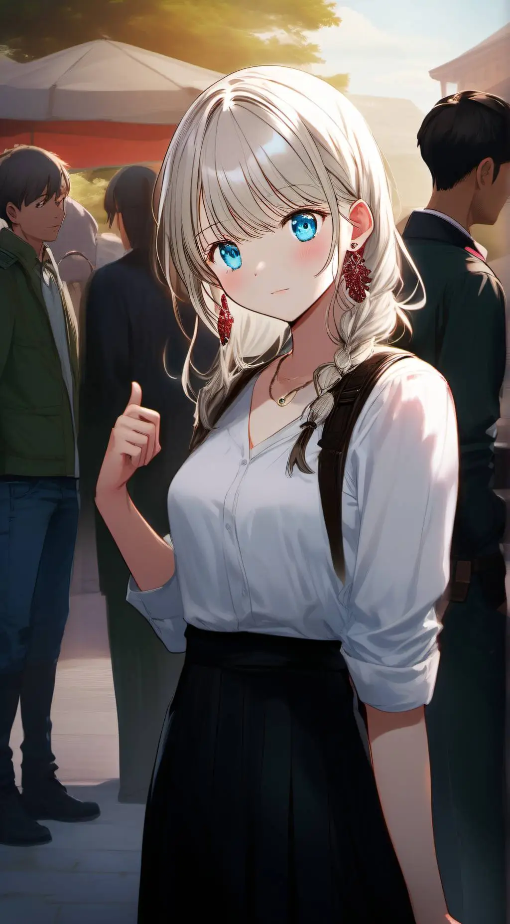 ai character: emily background