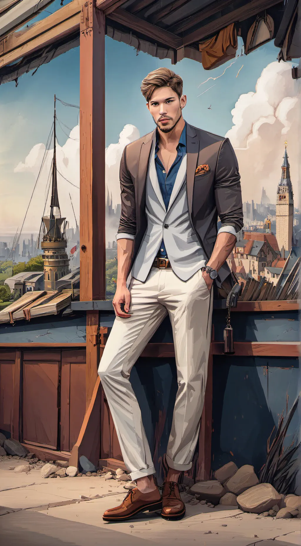 ai character: Michael background
