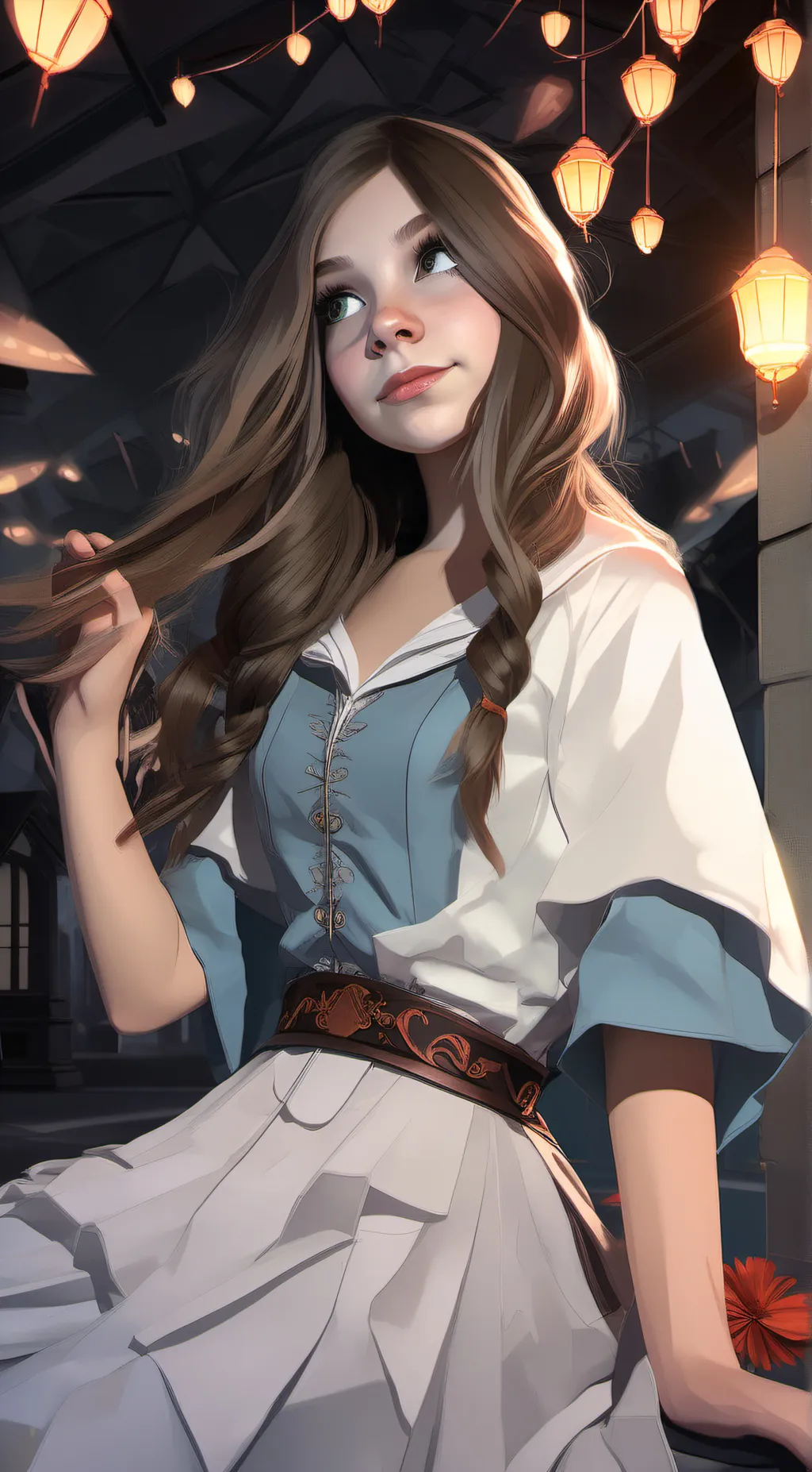 ai character: Ann Marie background