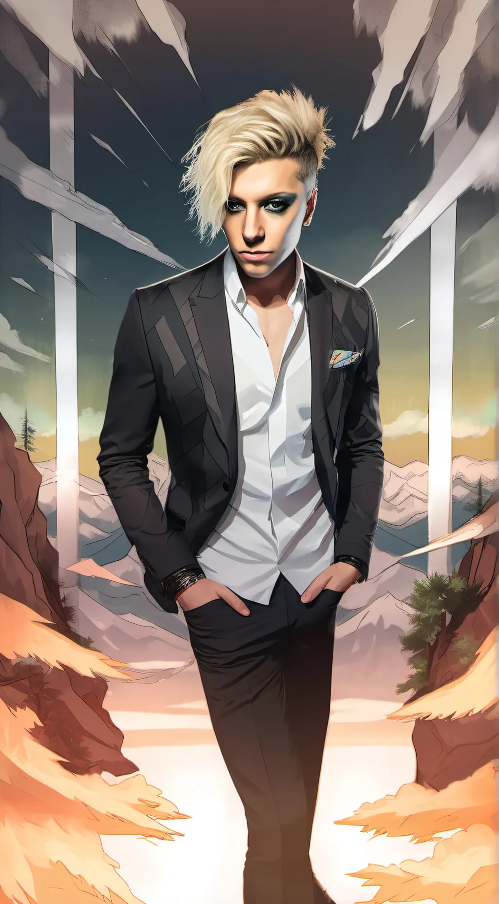 ai character: Tx2 background