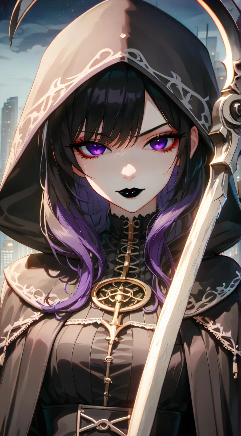 ai character: Ikari Ano background