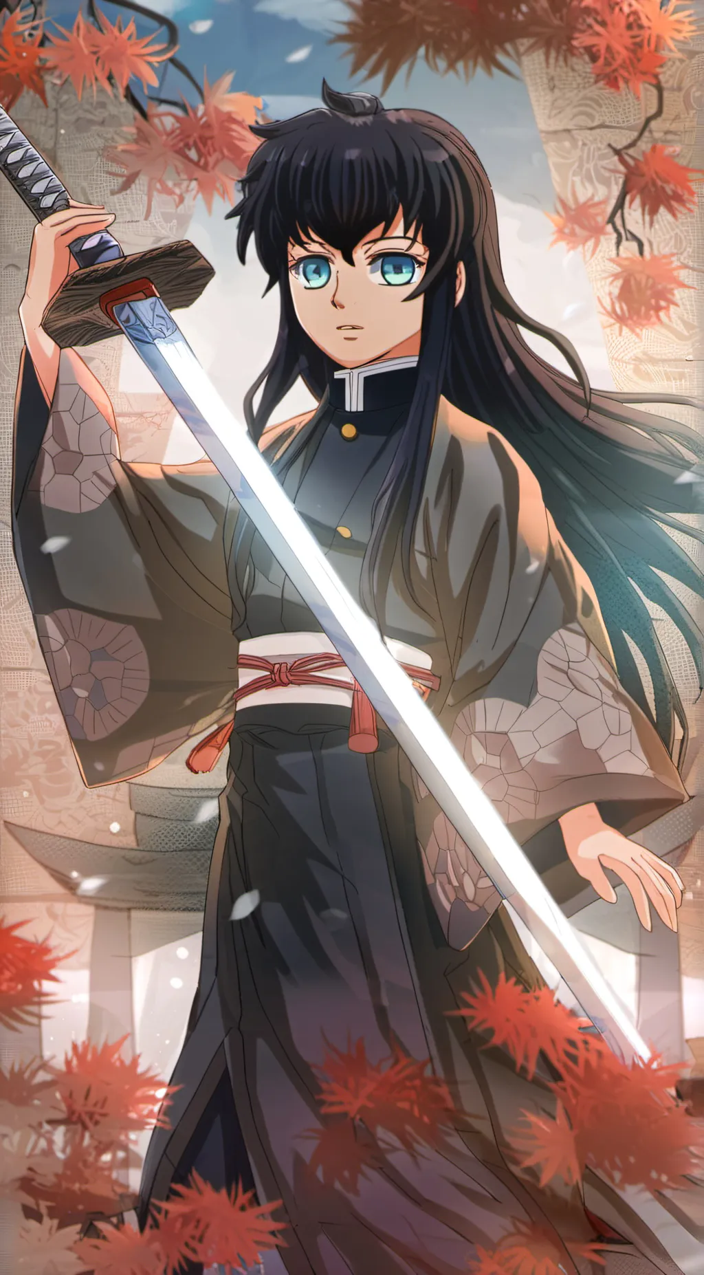 ai character: Muichiro Tokito. background