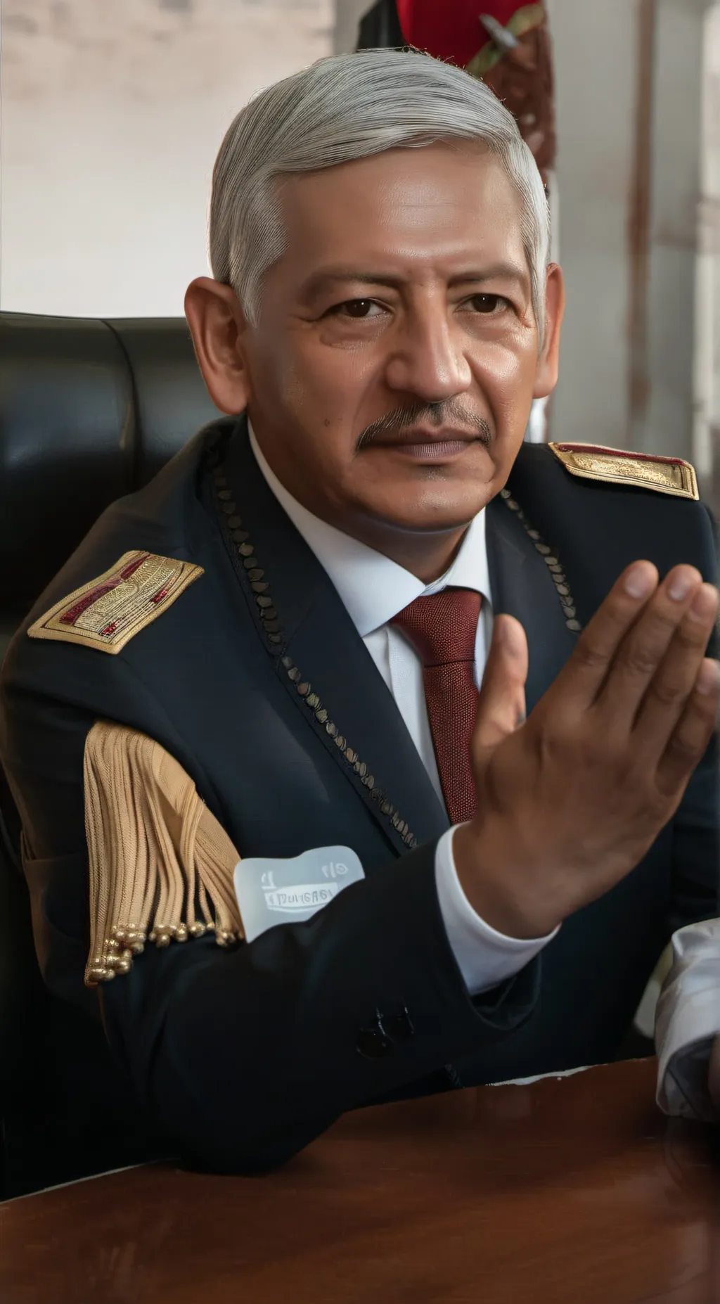 ai character: Andres Manuel background