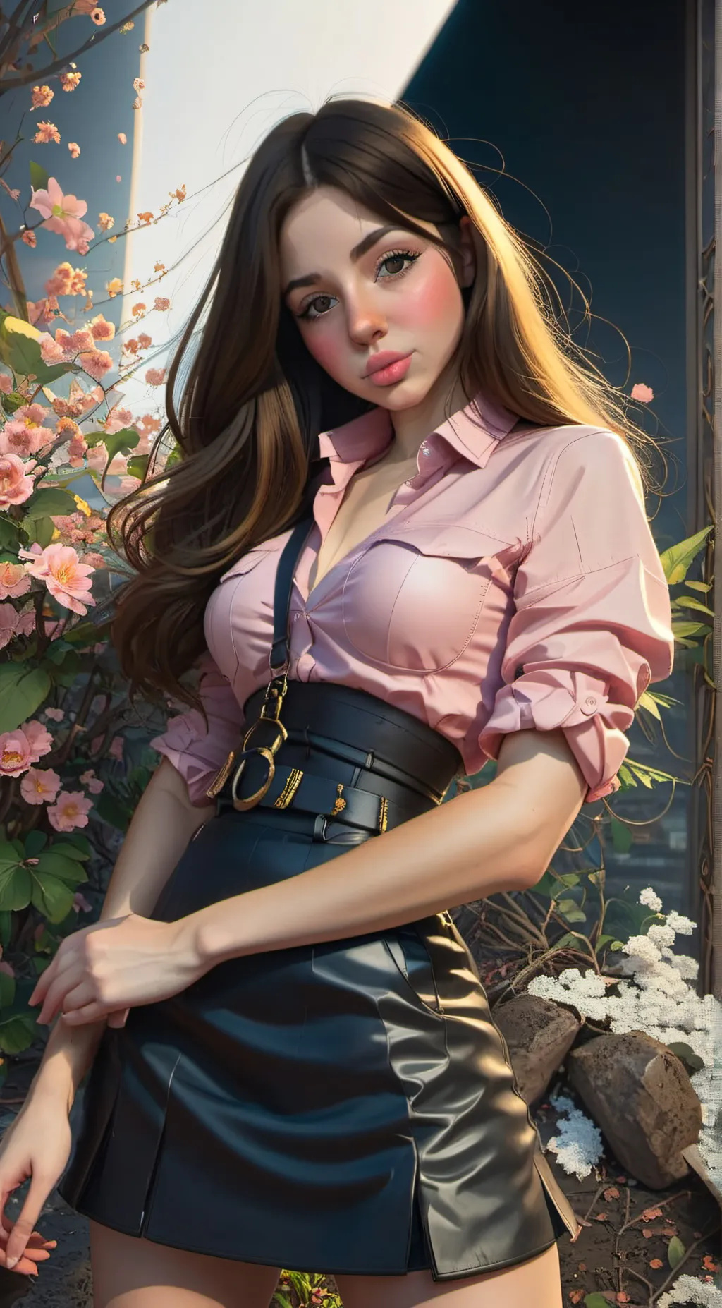ai character: Ella background