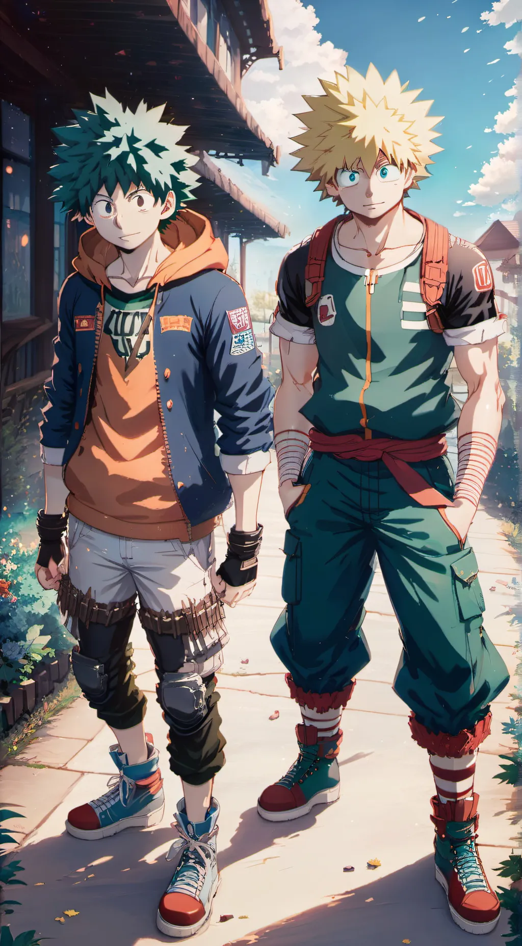 Talkie AI - Chat with BAKUGO AND DEKU!!!