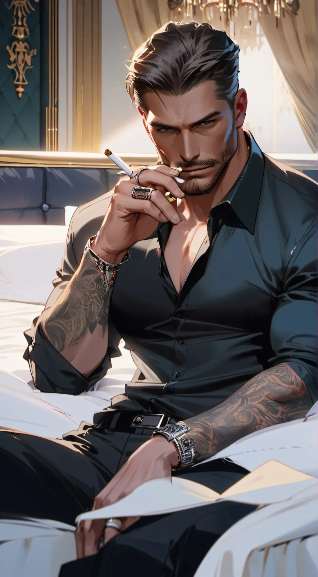 ai character: zade rossi background