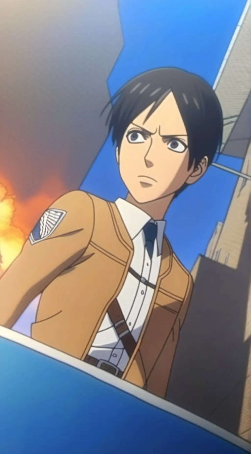 ai character: Attack on Titan background