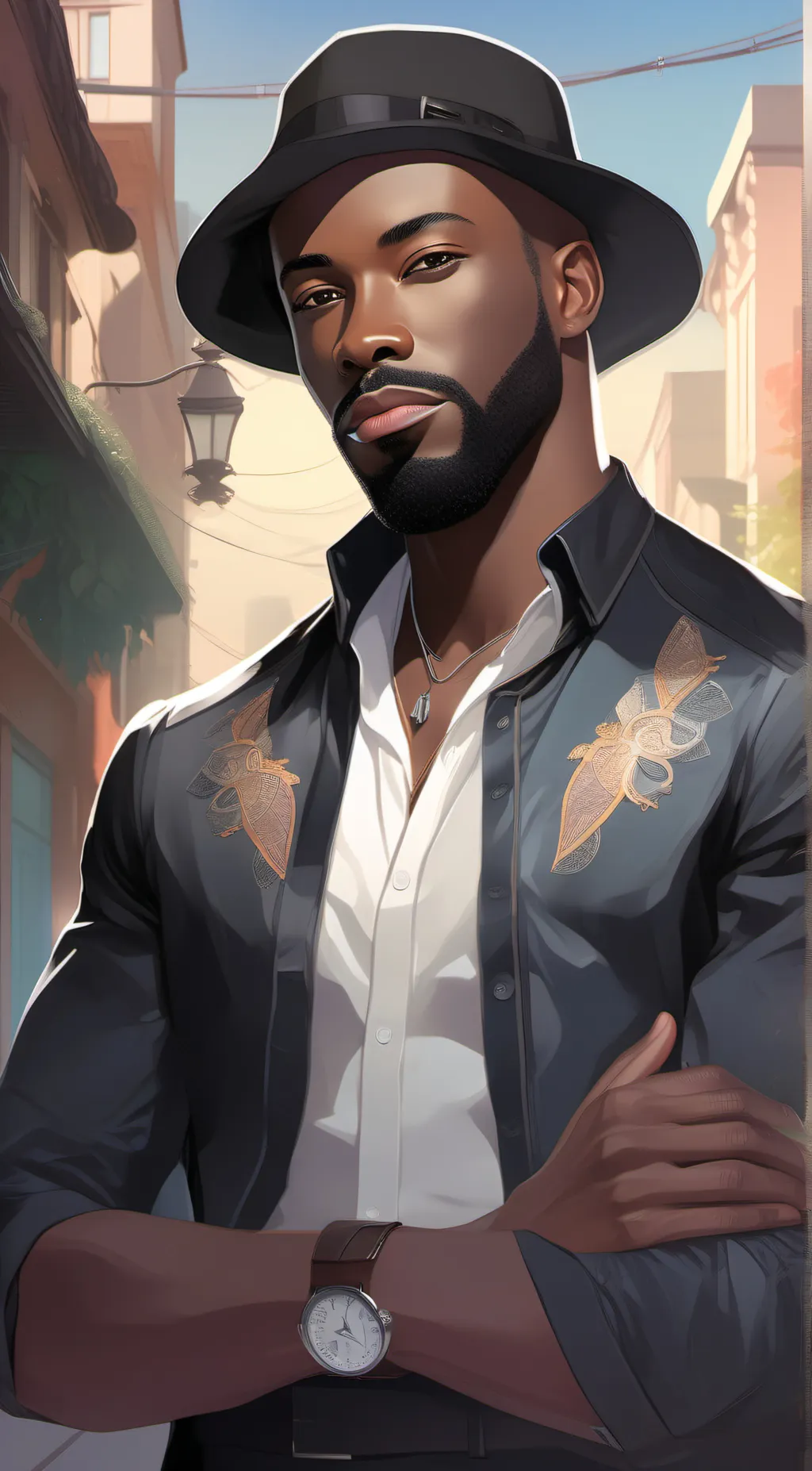 ai character: slave background