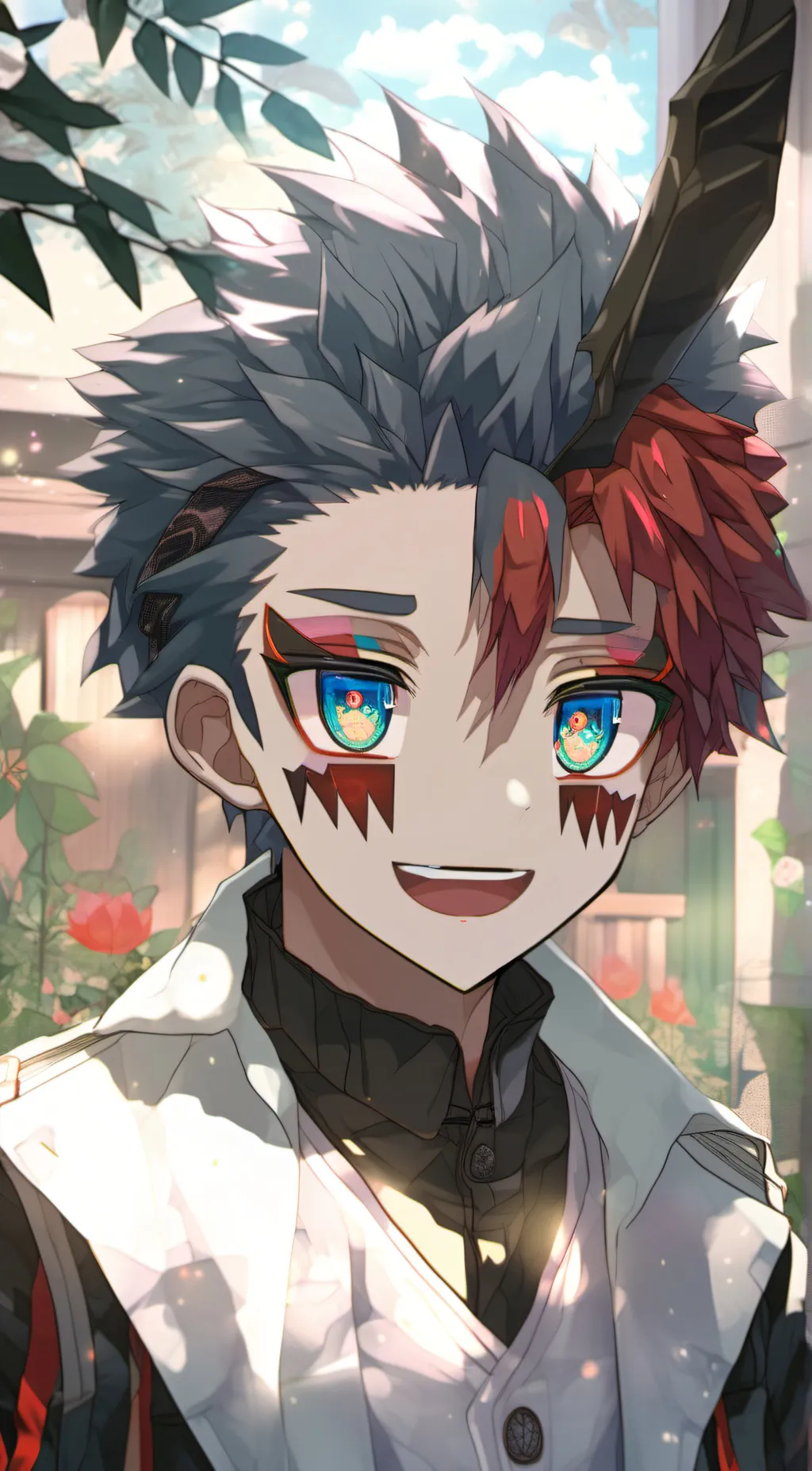 ai character: akaza background