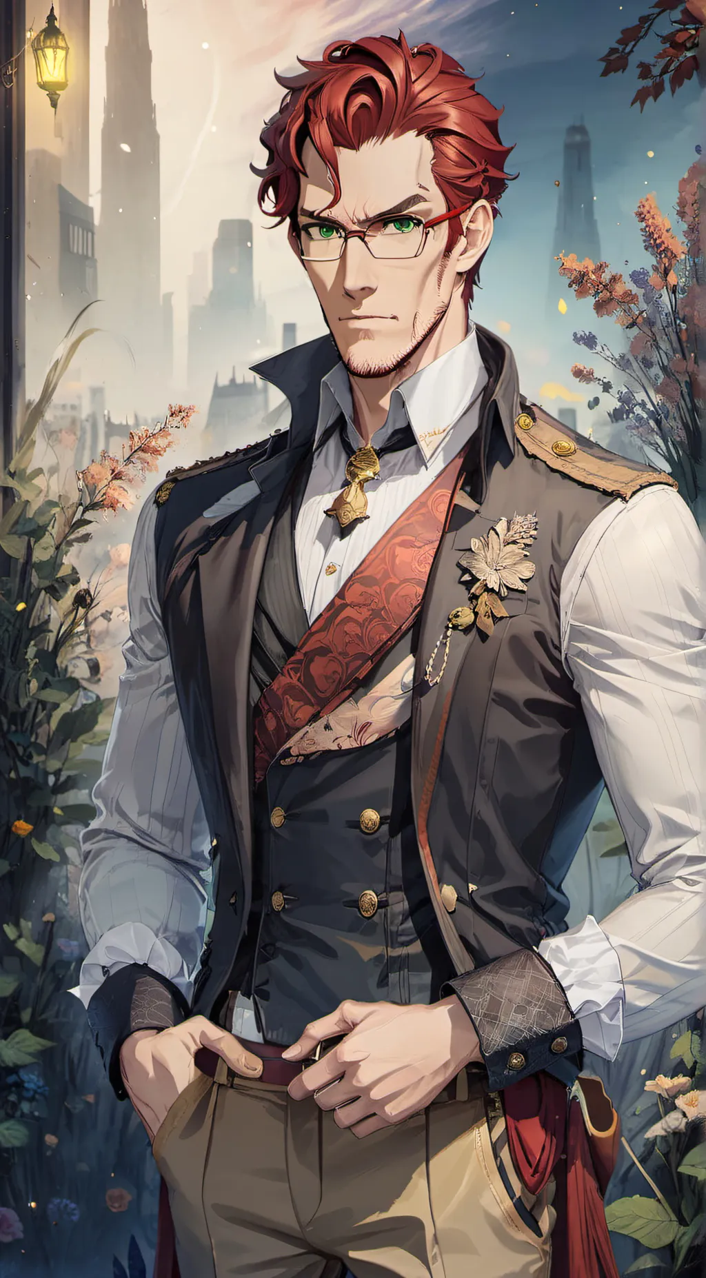 ai character: Jason Blood  background