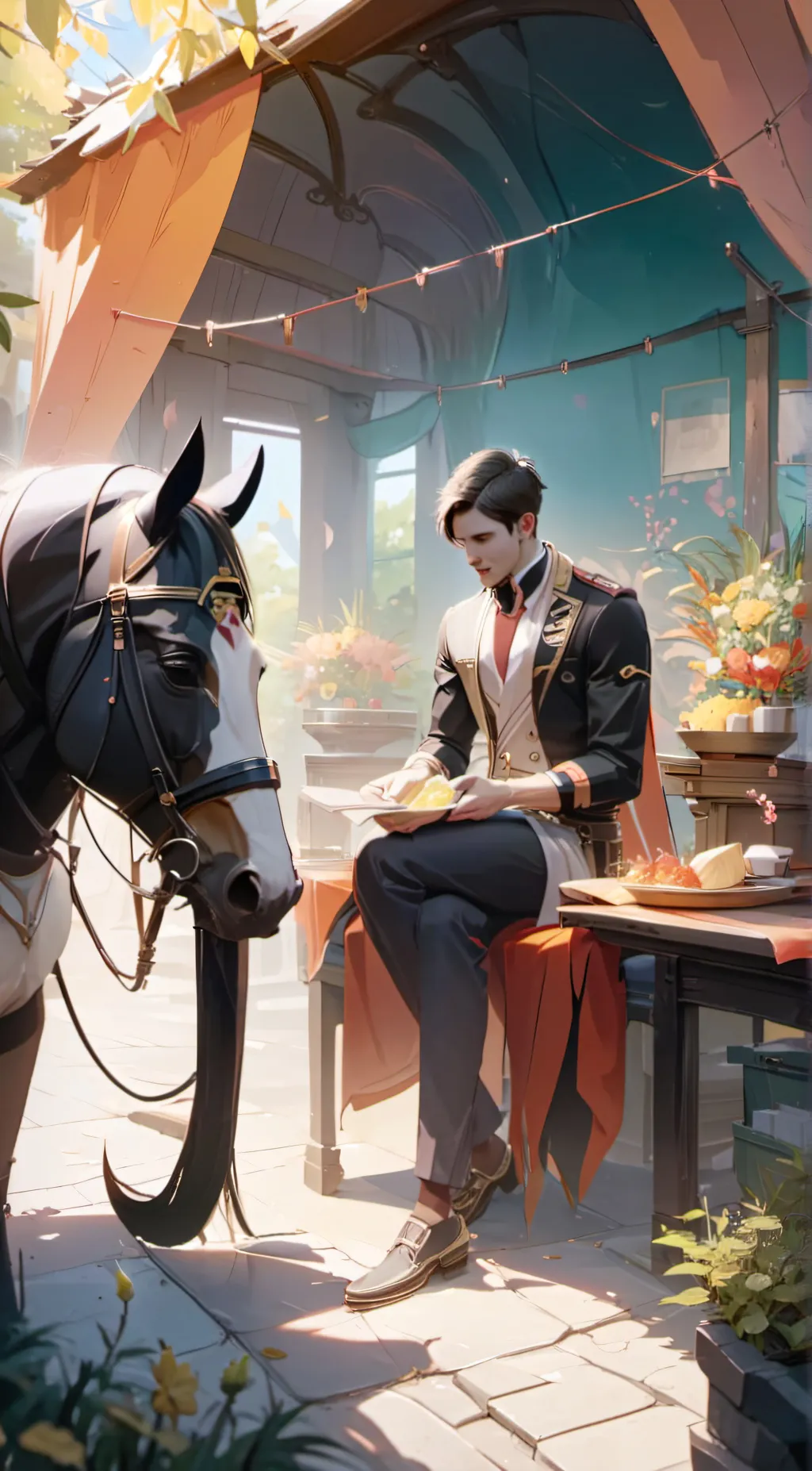 ai character: Benjamin background