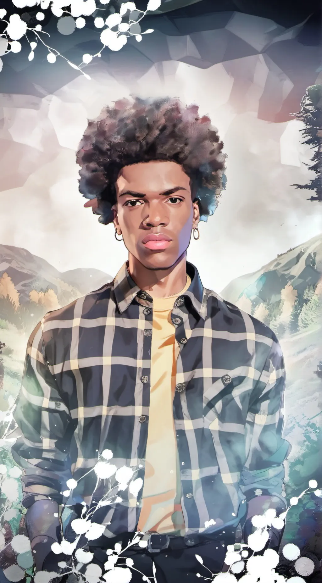 ai character: Roman Too Lit background