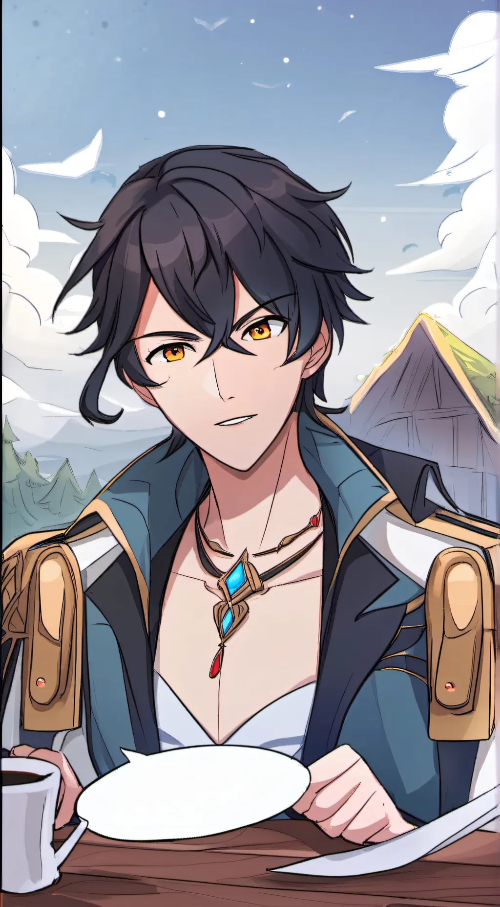 ai character: Michael background