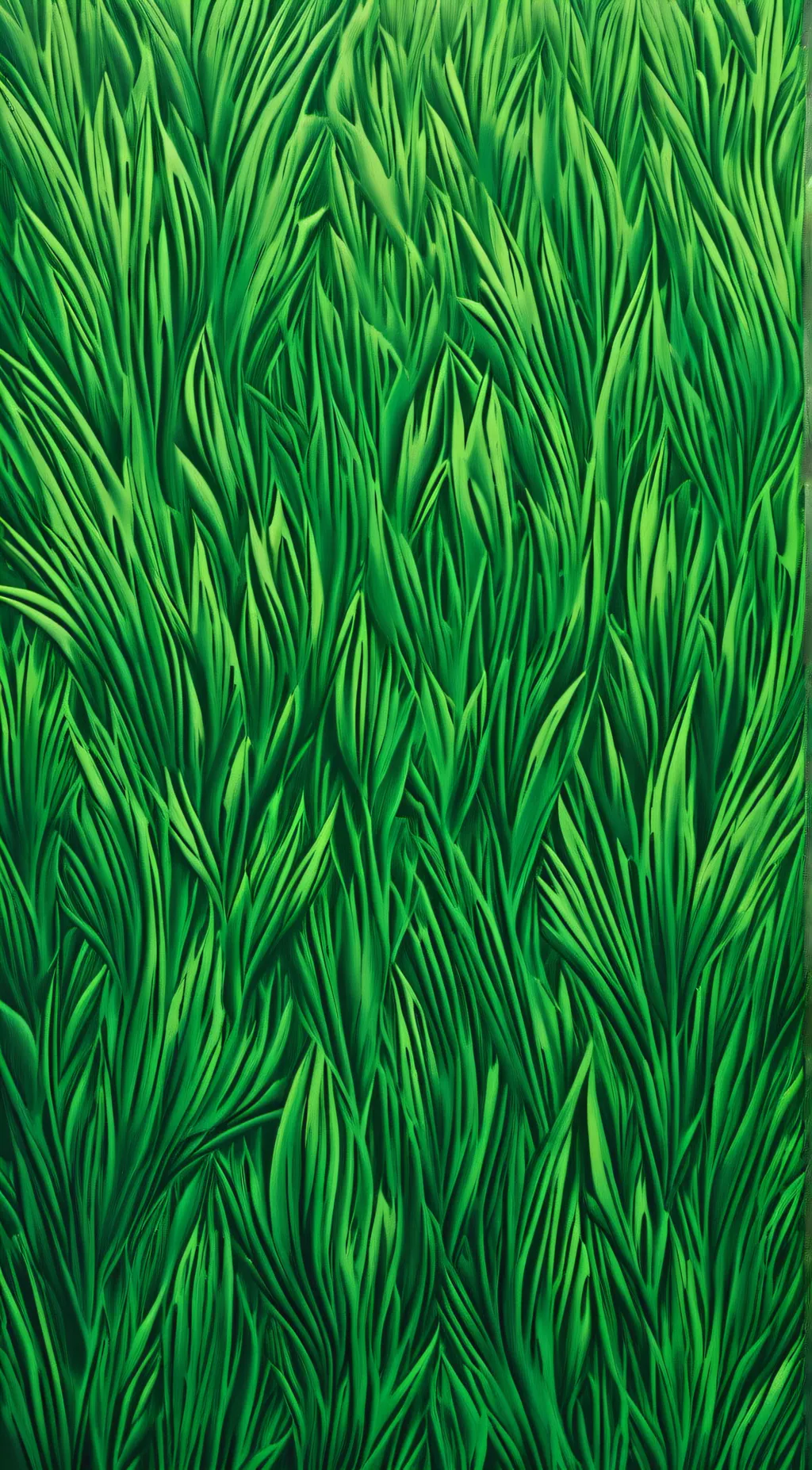 ai character: GO TOUCH GRASS background